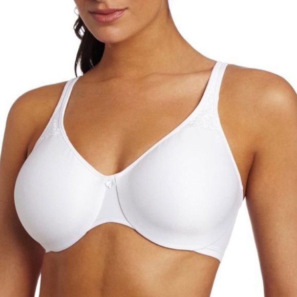 Bali Other - BALI Passion for Comfort Minimizer 3385 Silky Smooth Seamless Bra White Sz 38DDD